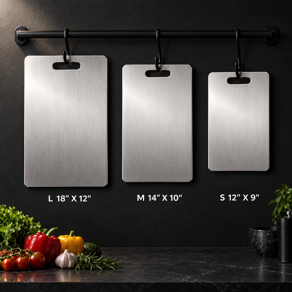 The Titanium Board — Never Absorbs, Never Scars — Set of 3