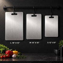 The Titanium Board — Never Absorbs, Never Scars — Set of 3